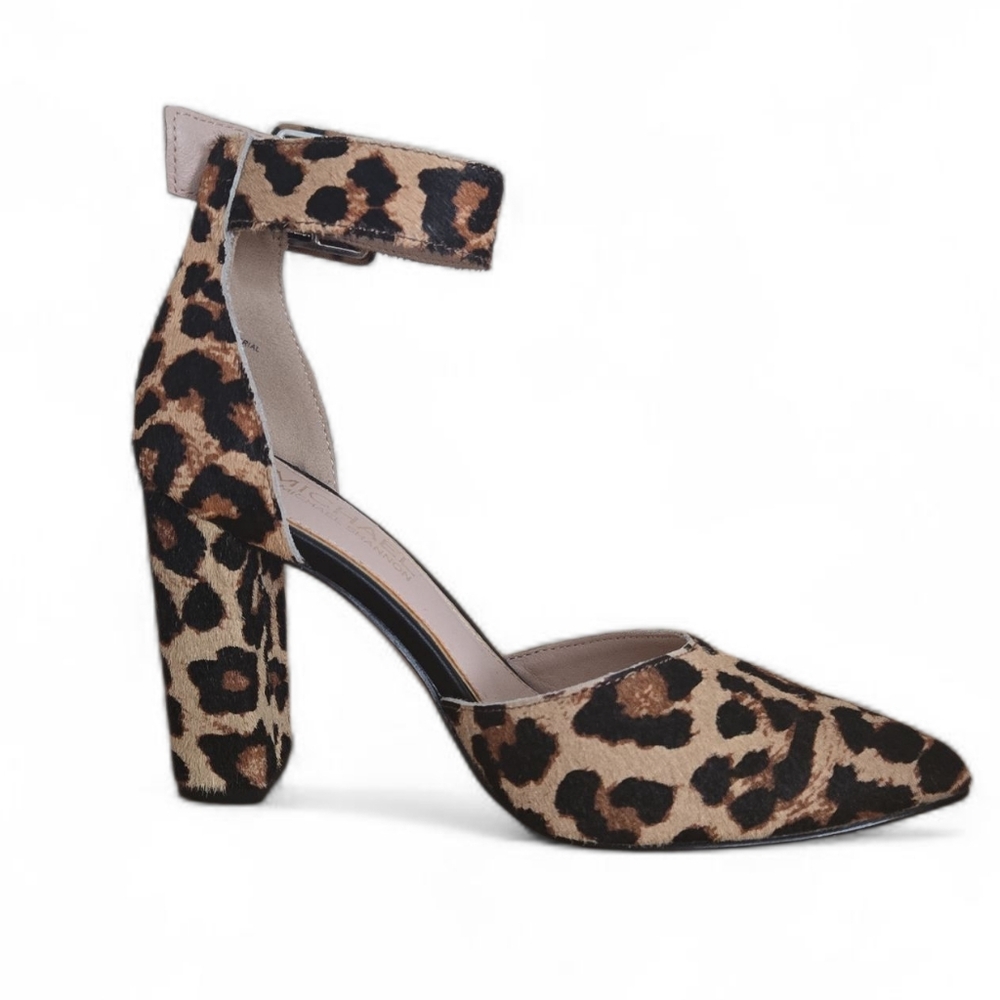 Michael by Michael Shannon Romina Leopard Heel Size 6